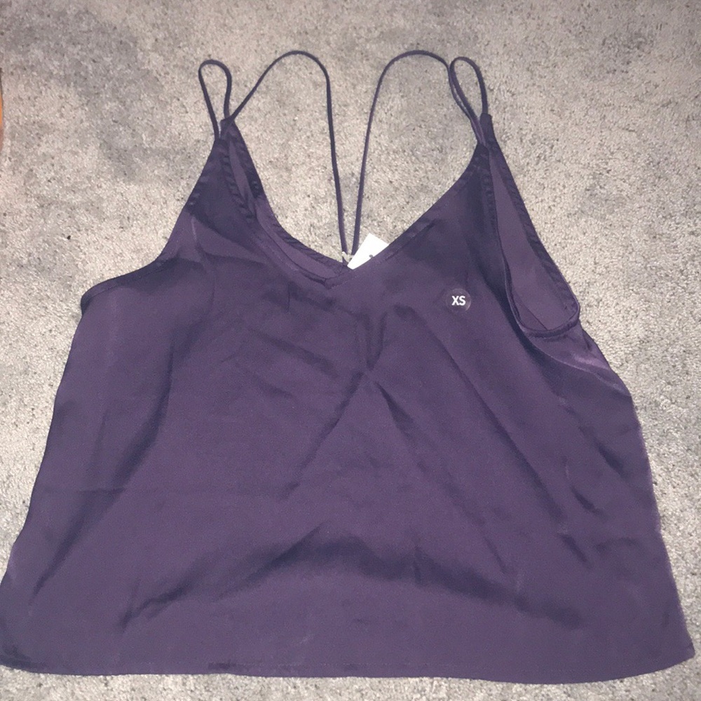 NWT LA HEARTS SILK TANK